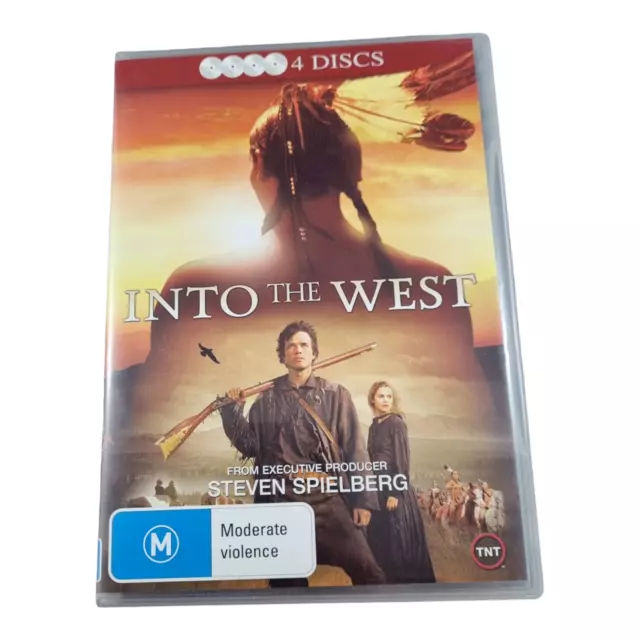 INTO THE WEST Mini Series Spielberg Western DVD TV Movie Film