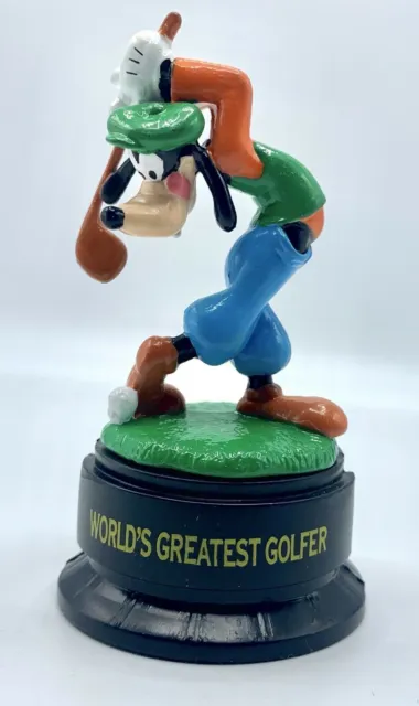 Goofy World’s Greatest Golfer sport PVC figurine Applause Disney Figure