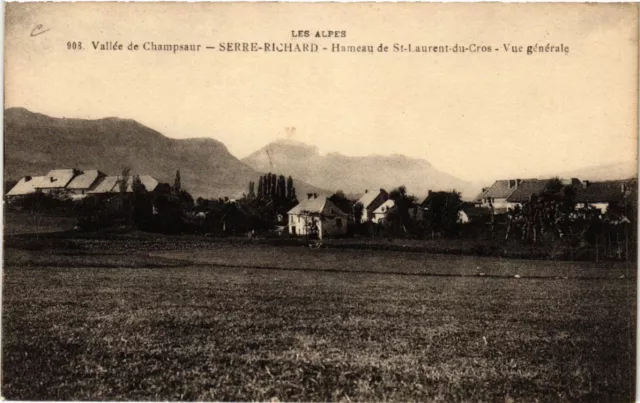 CPA AK Vallée de Champsaur Serre-Richard Hameau de St-LAURENT du Cros (473025)