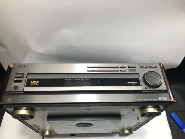 Sony MDP-605GX Lecteur de disques laser CD CDV LD 3