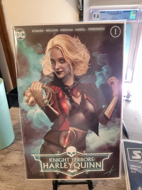 Knight Terrors Harley Quinn 1 Nm Carla Cohen Trade Variant Dc