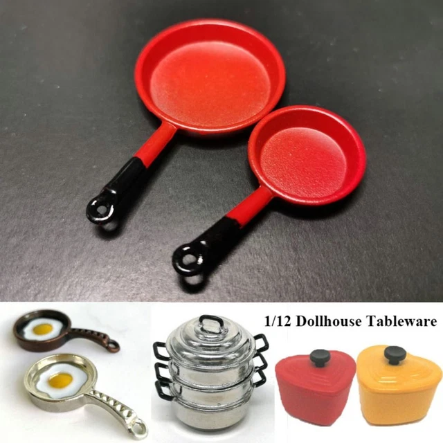 1/12 Dollhouse Miniature Accessories Kitchen Set Food  Dollhouse Decoration