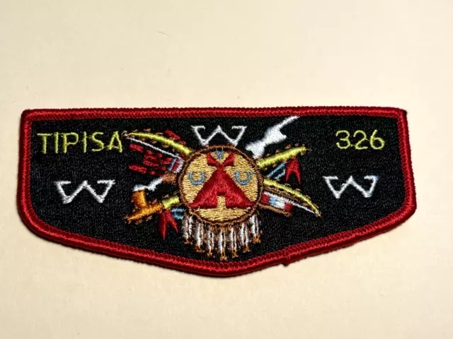 Boy Scouts - OA - Tipisa Lodge 326 Flap Patch