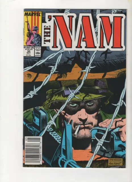 Nam #30 Newsstand Variant, NM 9.4, 1st Print, 1989, See Scans