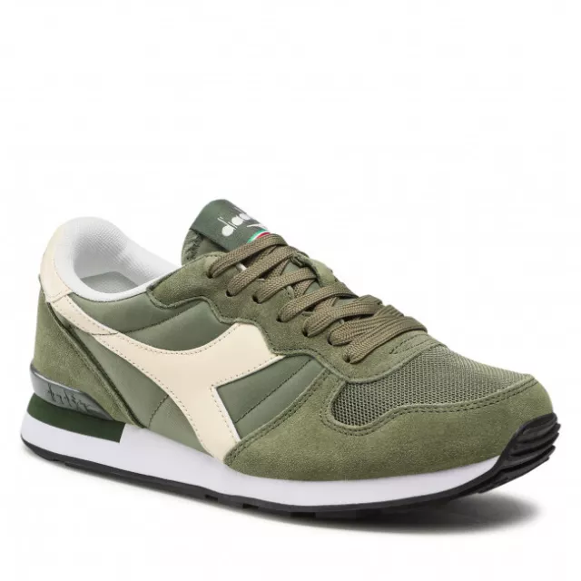 Scarpa uomo Diadora CAMARO 501.159886 01 C6307 sneaker sportiva verde