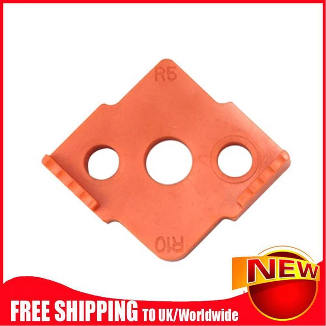 Strumenti di incisione modello arco per lavorazione del legno localizzatore angolare R per tavoli (Arancione A)