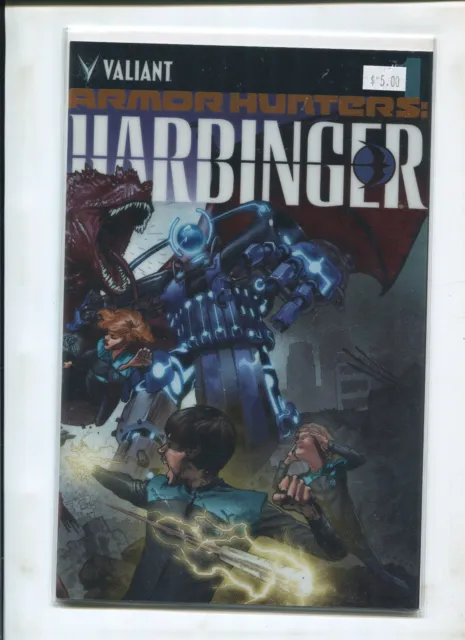 Harbinger Armor Hunters #1 (9.2 Or Better) Chromium Cover Varint