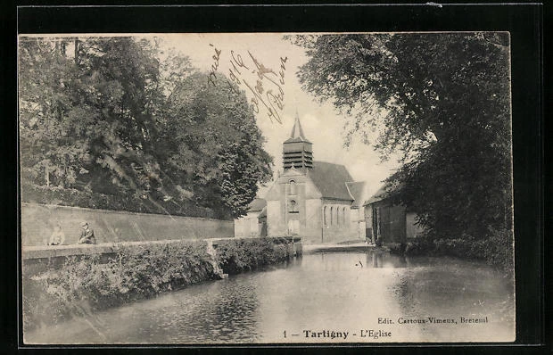 CPA Tartigny, L´Eglise