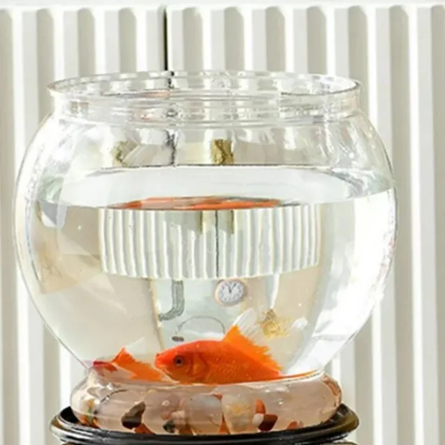 13CM Fish Tank Aquatic Aquarium Table Decorative Fish Pot Centerpiece Fish Bowl