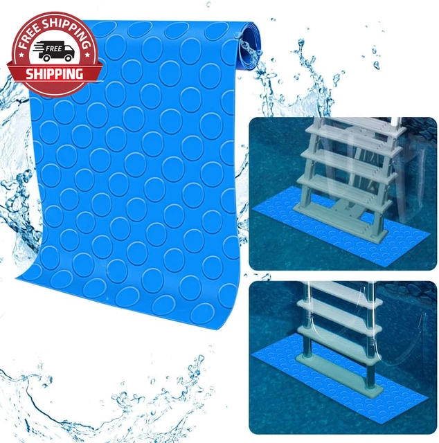 SWIMMING POOL LADDER Mat, Protective Pool Ladder Pad Rubber Mats Step