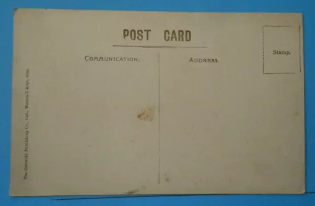 C.P.C. Postcard c.1910 CHURCH APPROACH WICKWAR GLOUCESTERSHIRE 2