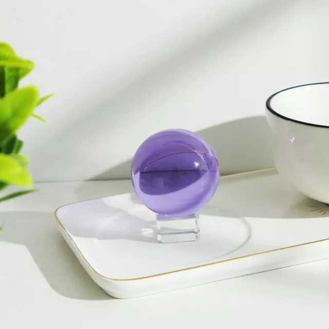40 mm sfera di cristallo viola