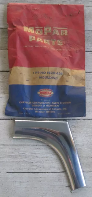NOS 1955 1956 1957? Dodge Desoto Plymouth Chrysler ? Moulding 1628429 Windshield