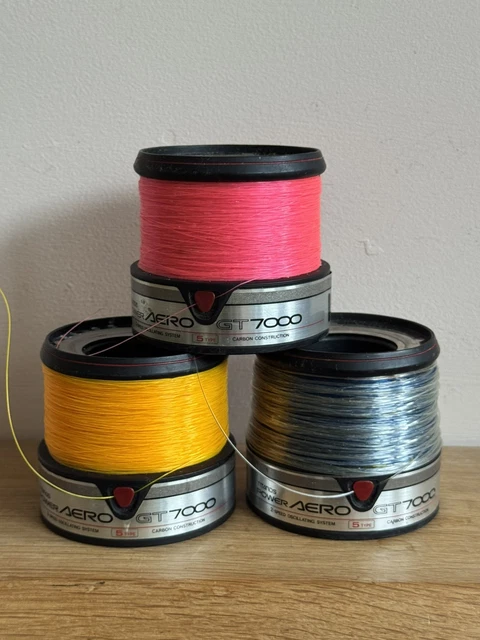 3 SHIMANO TITANOS Power Aero type 5 Spools Fit Biomaster Gt7000