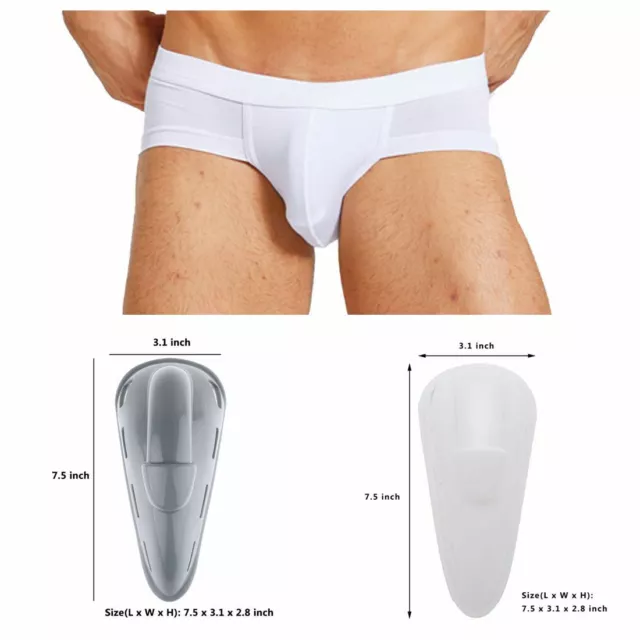 Men's Enlarge Push Up Inner Briefs Pad Penis Pouch Pad Enhance Frontal  Underwear