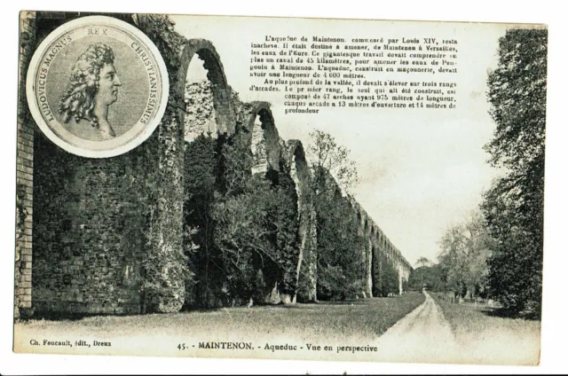 CPA-Carte postale-FRANCE -  Maintenon-Aqueduc-1919 -VM3810