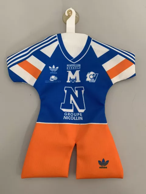 MHSC Montpellier fanion mini maillot vintage foot football pennant banderin