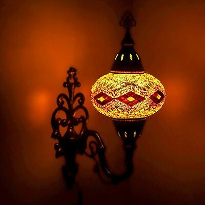 Applique murale Style Tiffany mosaïque Turque Marocaine lumière lampe de nui