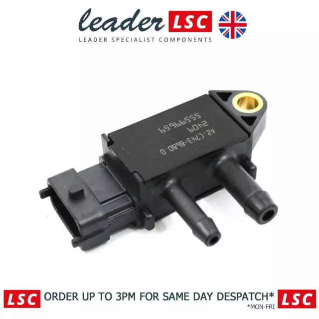 Vauxhall Corsa E 1.3 CDTi Diesel DPF Exhaust Pressure Sensor NEW Original