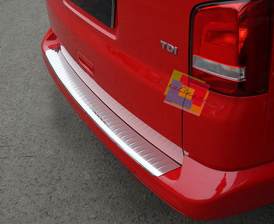 In ACCIAIO INOX CROMATO Barra Bagagliaio per VW t6 con portellone divisoab BJ 2015 > 
