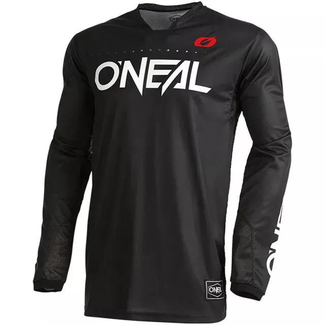 Oneal Hardwear Elite V22 Black Mx Motocross Enduro Jersey Mens Xl Rrp £49.99