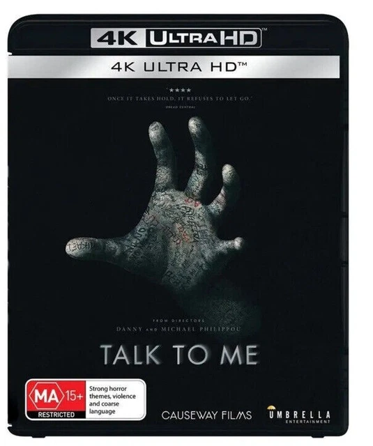 Talk To Me 4K Ultra HD BRAND NEW Region B