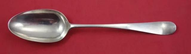 English Georgian Sterling Silver Serving Spoon London 1792 Hester Bateman 8 1/8"