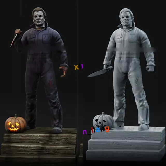 1/8 1/6 Michael Myers 3D Print Figure Model Kit GK Unpainted Unassembled GK