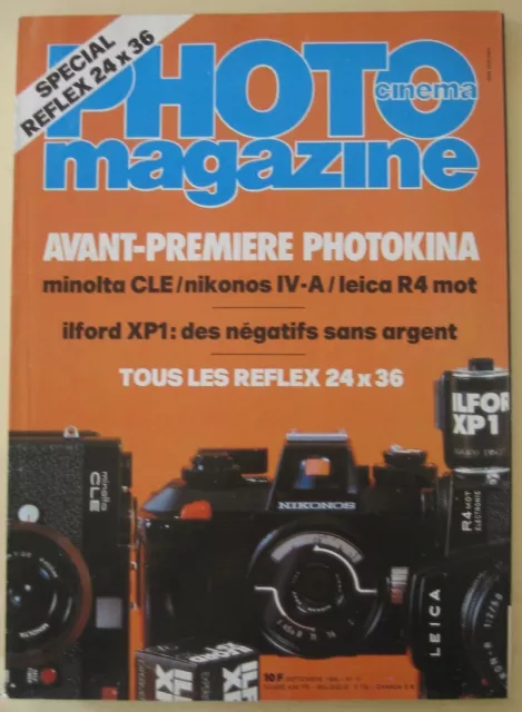 Revue de photographie vintage photo cinema magazine n°11