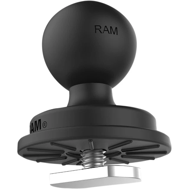 Base con adattatore sfera B per sistemi ferroviari Tough-Track Ram Mount