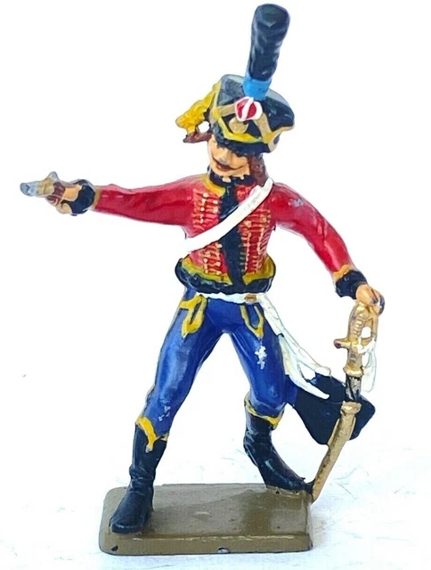 Lot De 9 Soldats De Plomb Starlux - Grande Armée Napoléon - Occasion