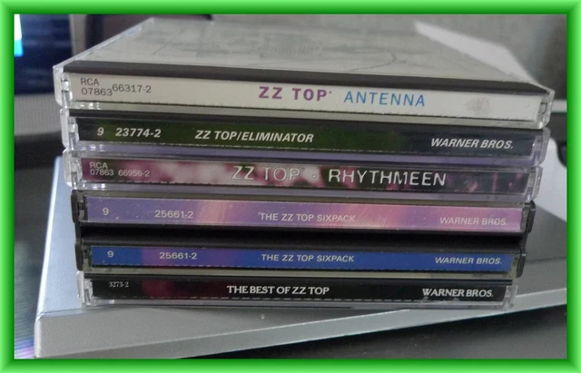 ZZ TOP • Sixpack ~ 3 CD Set ~ Original Fatbox With Booklet ~ 8