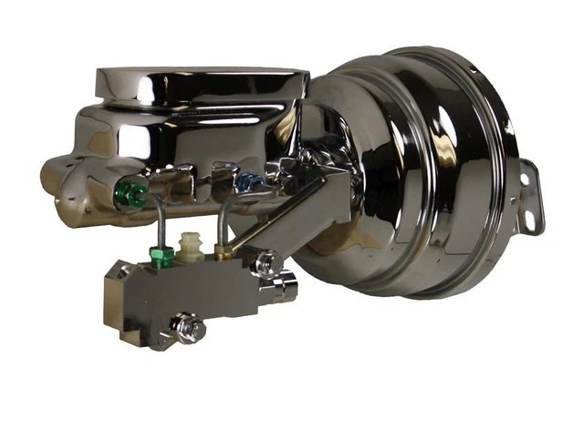 Leed Brakes 2N6B4 Master Cylinder and Brake Booster Assembly 1.125" Bore 8"