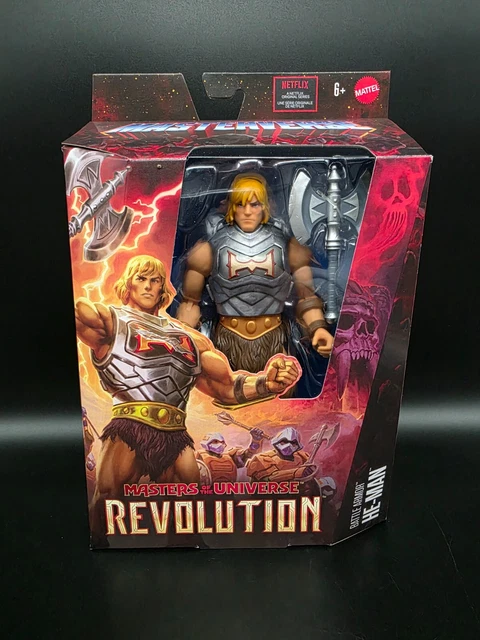 Les Maitres De L'Univers Origins - Battlefield Warriors : Battle Armor He Man   Battle Cat P Image 441588 Grande
