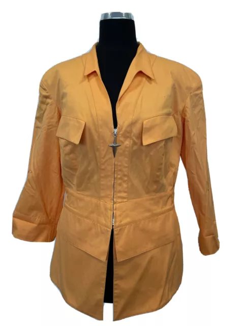 Thierry Mugler Giacca Donna Woman Jacket Vintage Jhf1526
