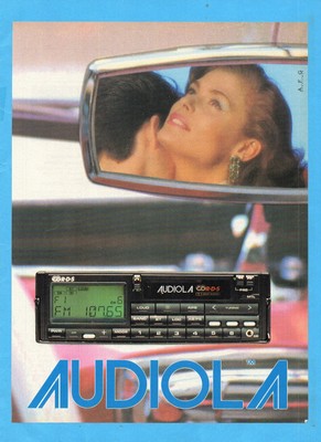 versione A AUDIOLA QUATTROR991-PUBBLICITA'/ADVERTISING-1991 