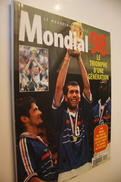 Magazine Officiel France 98 – Coupe Du Monde De Football, Très Bon état