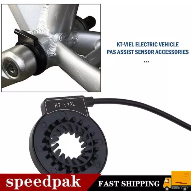 Electric Bike KT-V12L Easy Fitting PAS Pedal Assist Sensor Cadence Speed-Ebike