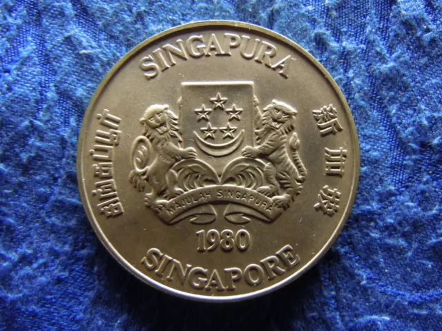 Singapore 50 Dollars 1980, Km18 Unc
