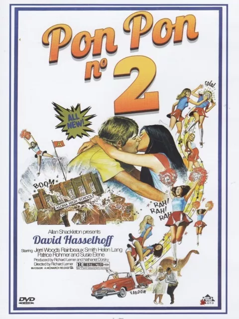 Dvd LE RAGAZZE PON PON N° 2 David Hasselhoff nuovo sigillato 1976
