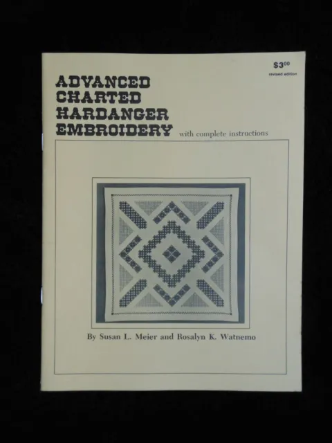 Bordado Advanced Charted Handanger con instrucciones completas 1995 D2