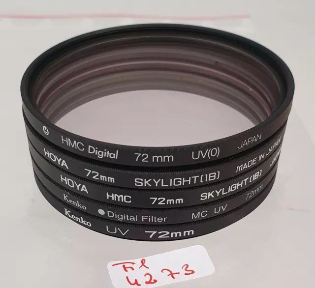 Hoya Kenko UV Sky Skylight Objektiv Lens Filter Set E72 72 72mm 4273/20