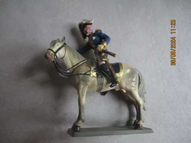 Figurine Starlux - Napoléon 1er à Cheval - 1er Empire - Échelle 1:32 (60mm) - Fabrication Française