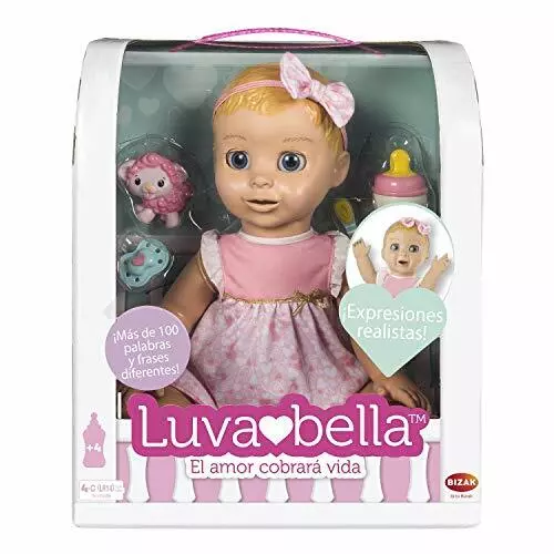 5751258 BIZAK LUVABELLA BAMBOLA interattiva Parla spagnolo Per