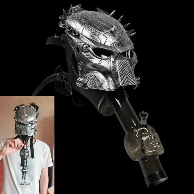 Stormy Troops Gas Mask Bong Hookah Shisha Smoke Pipe - Movie Predato Mask