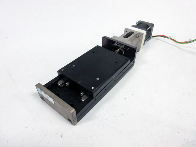 Micro Slides M075A-050La 9" Linear Rail Stage W Motor Eastern Air Devices 25R