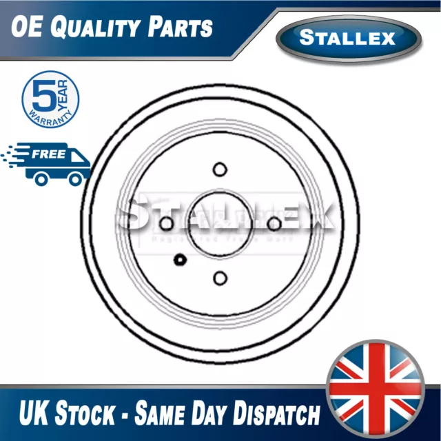 Fits Vauxhall Astra Combo Astravan Vectra Tour Opel Brake Drum Rear Stallex