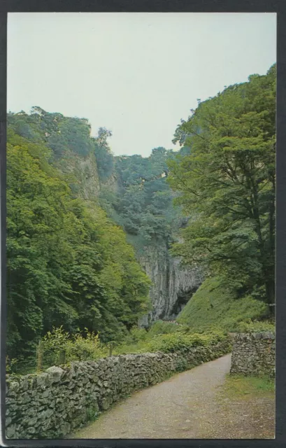 Derbyshire Postcard - Peak Gorge, Peak Cavern, Castleton     T8712