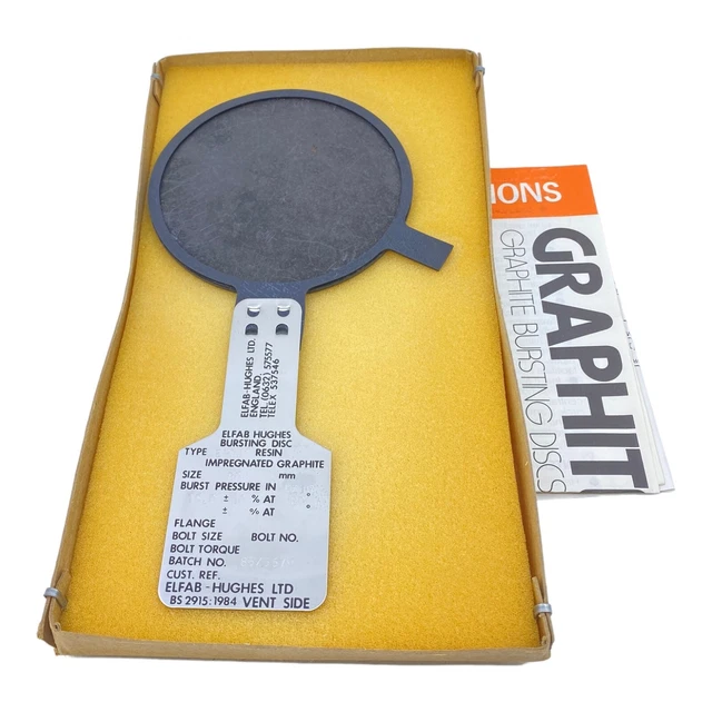 Elfab EHG2 85/5679 disco di rottura 80 mm 15,0 PSI G