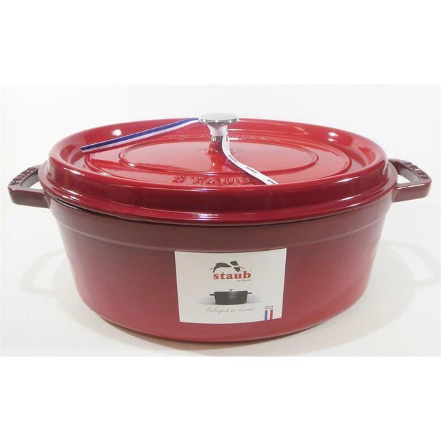 Test et Avis sur la Cocotte STAUB en Fonte Ovale de 33 cm